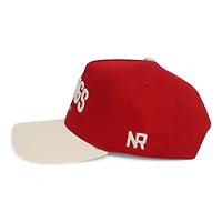 Georgia Dawgs Red and Cream Established No Rivals Snapback Hat