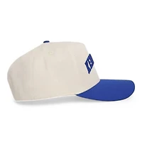 Kentucky Wildcats Cream and Royal Blue Arched No Rivals Snapback Hat