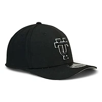 Tennessee Volunteers Black and White Outline New Era 9SEVENTY Adjustable Hat