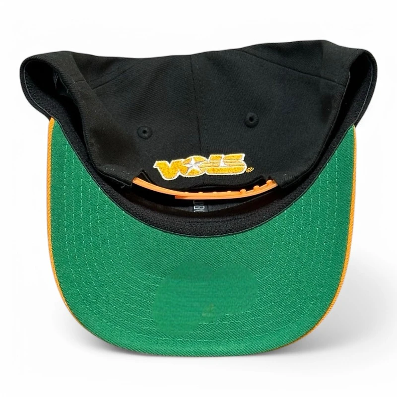 Tennessee Volunteers Black and Orange UT New Era 9SEVENTY Adjustable Hat