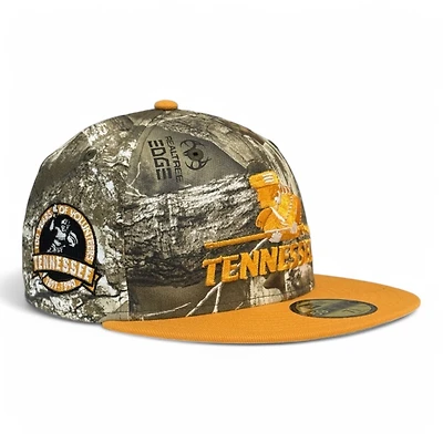 Tennessee Volunteers NCAA Realtree and Orange Two Tone Rifleman Green UV New Era 59FIFTY Fitted Hat