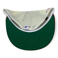Philadelphia Phillies Chrome and Red Mascot Wordmark Patch Green UV New Era 59FIFTY Fitted Hat