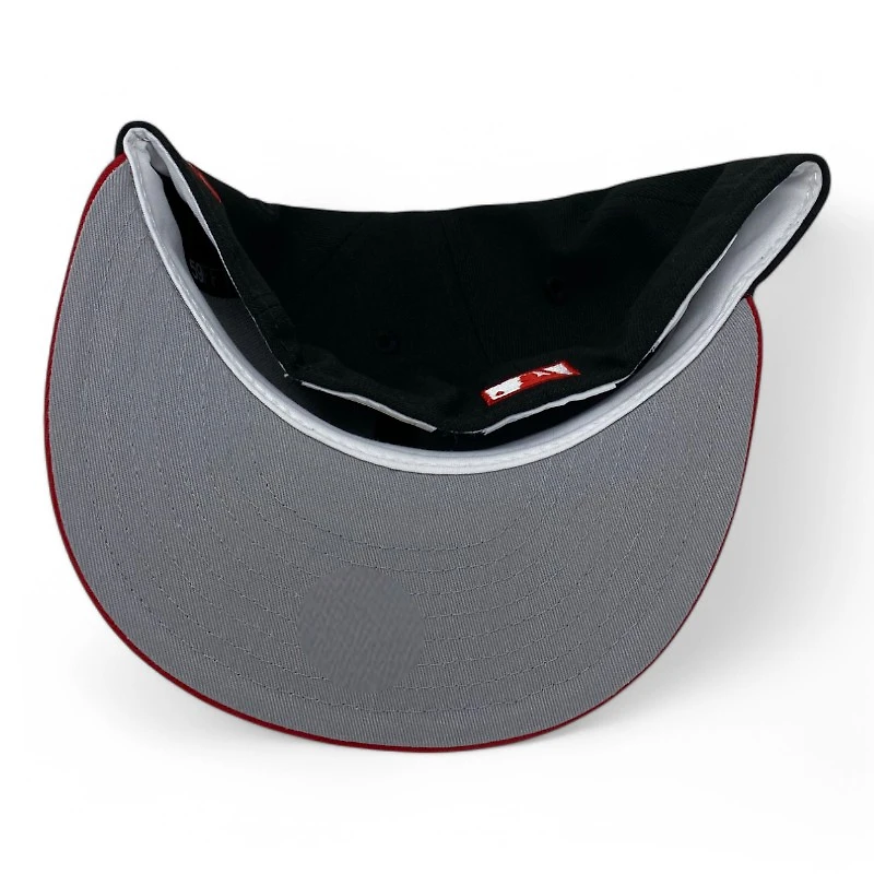 Boston Red Sox Black and 2004 WS Champs Patch Gray UV New Era 59FIFTY Fitted Hat