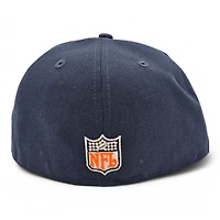 Denver Broncos Oceanside Blue Leon the Lab SB 50 Patch Green UV New Era 59FIFTY Fitted Hat