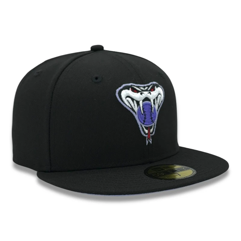Arizona Diamondbacks Black Plain Jane Japan Flag Batterman Lavender UV New Era 59FIFTY Fitted Hat