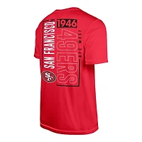San Francisco 49ers Red Spring Training New Era T-Shirt