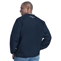 Los Angeles Dodgers Navy G-III Front Script Long Sleeve Pullover Jacket