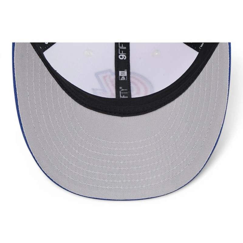 Atlanta Braves Royal Blue Mesh Trucker Low Profile New Era 9FIFTY Snapback Hat