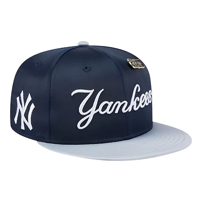 New York Yankees Satin Two Tone With Era Pin 59FIFTY Fitted Hat