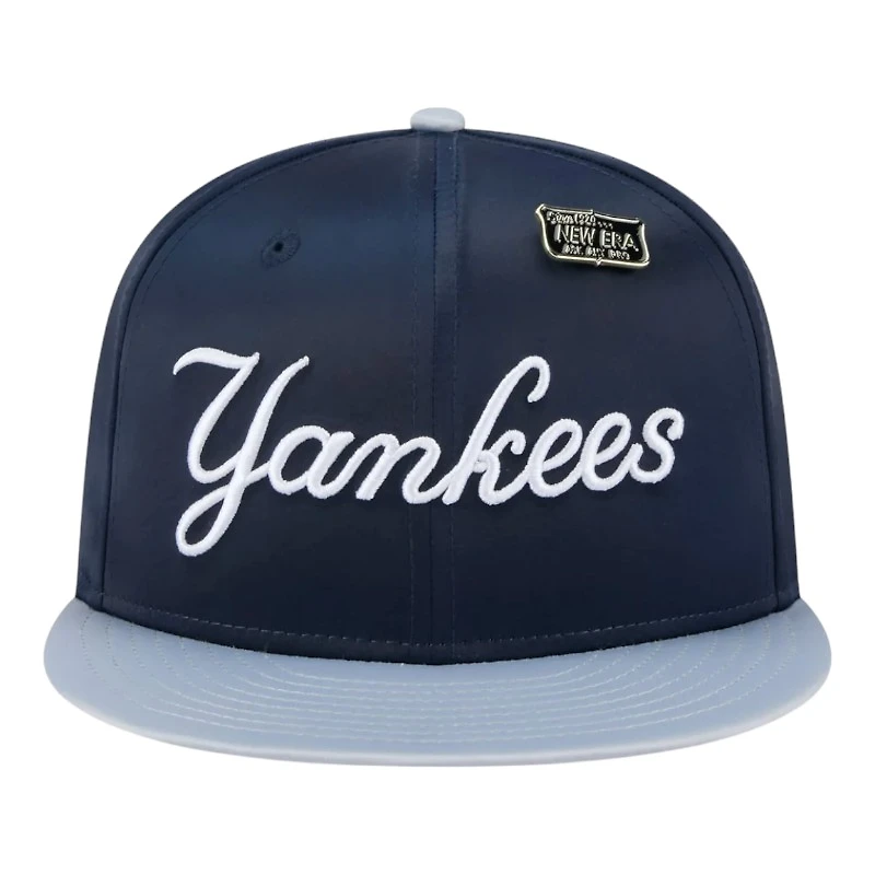 New York Yankees Satin Two Tone With Era Pin 59FIFTY Fitted Hat