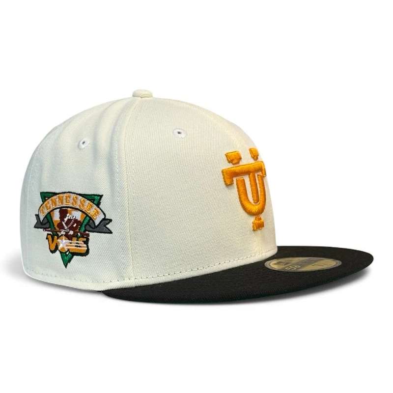 Tennessee Volunteers Chrome and Black Rifleman SP Green UV New Era 59FIFTY Fitted Hat