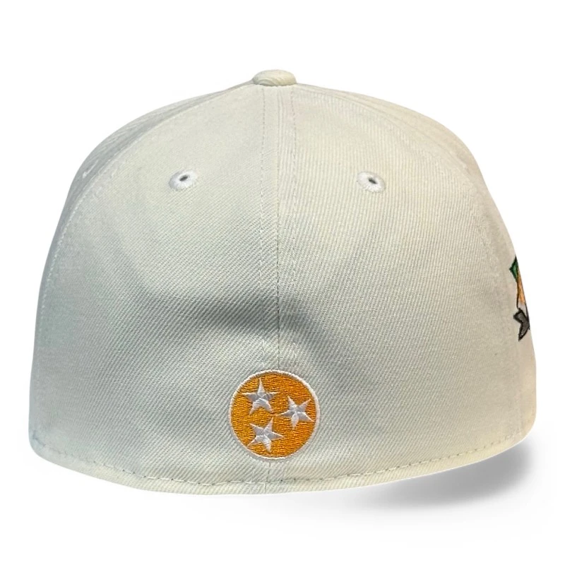 Tennessee Volunteers Chrome and Black Rifleman SP Green UV New Era 59FIFTY Fitted Hat