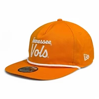 Tennessee Volunteers Orange Script Golfer New Era Snapback Hat