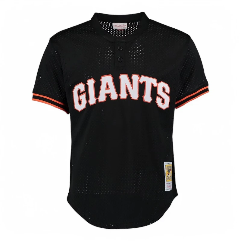 San Francisco Giants Matt Williams Mitchell & Ness Black Cooperstown Collection Pullover Jersey