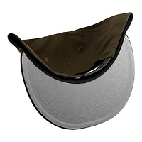 Wyoming Cowboys Brown and Yellow Script New Era 9FIFTY Snapback