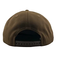 Wyoming Cowboys Brown and Yellow Script New Era 9FIFTY Snapback