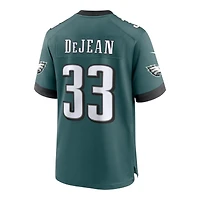 Philadelphia Eagles Saquon Barkley Midnight Green Super Bowl LIX Nike Game Jersey