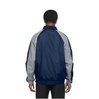 New York Yankees Navy and Gray Throwback Era Windbreaker Jacket