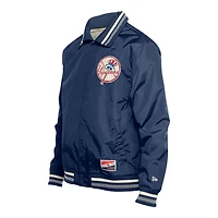 New York Yankees Navy and Gray Throwback Era Jacket