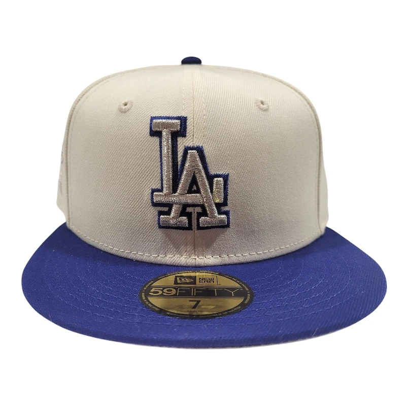 Los Angeles Dodgers Chrome and Royal Blue 2022 ASG Patch Gray UV New Era 59FIFTY Fitted Hat