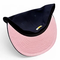 San Francisco Giants Blue Script Candlestick Park Patch Pink UV New Era 59FIFTY Fitted Hat