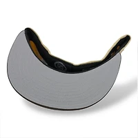 Seattle Kraken Vegas Gold and Burnt Wood 2024 Winter Classic Patch Gray UV New Era 59FIFTY Fitted Hat