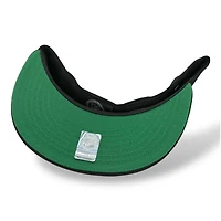 Boston Bruins Black and Copper 50th Anniversary Patch Green UV New Era 59FIFTY Fitted Hat