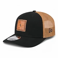 Chicago White Sox Black and Brown Patchwork New Era 9SEVENTY Stretch Snapback Hat