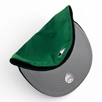 Oakland Athletics Green and Black "Money Green" 50 Years Patch Gray UV New Era 59FIFTY Fitted Hat