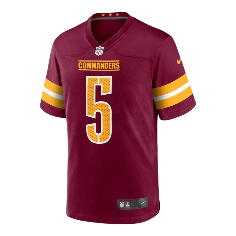 Washington Commanders Jayden Daniels Burgundy Nike Game Jersey