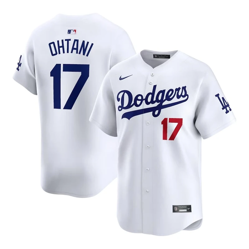 Los Angeles Dodgers Shohei Ohtani White Home Nike Limited Player Jersey
