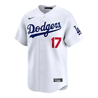 Los Angeles Dodgers Shohei Ohtani White Home Kanji Japanese Writing Nike Limited Player Jersey
