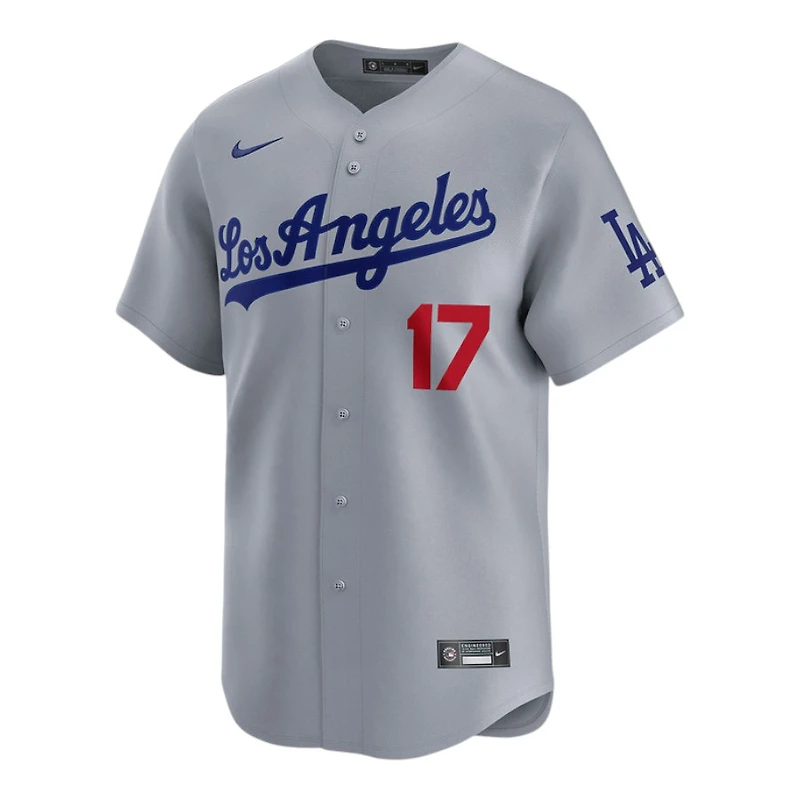 Los Angeles Dodgers Shohei Ohtani Grey Alternate Road Nike Limited Player Jersey