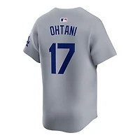 Los Angeles Dodgers Shohei Ohtani Grey Alternate Road Nike Limited Player Jersey