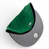Los Angeles Dodgers Green and Black "Money Green" 40th Anni Patch Gray UV New Era 59FIFTY Fitted Hat
