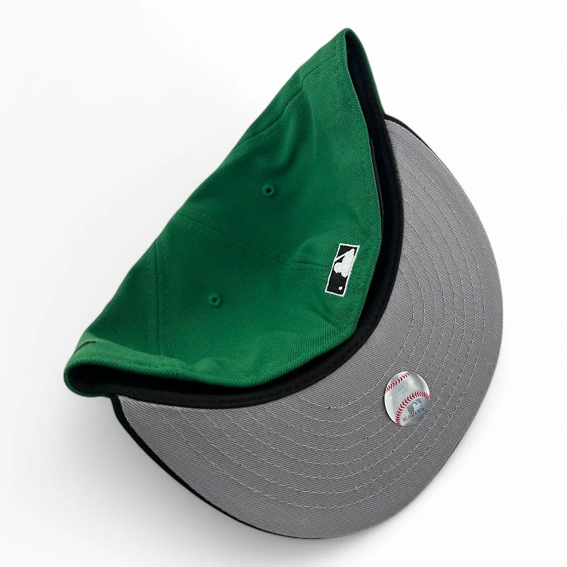Boston Red Sox Green and Black "Money Green" 1999 ASG Patch Gray UV New Era 59FIFTY Fitted Hat