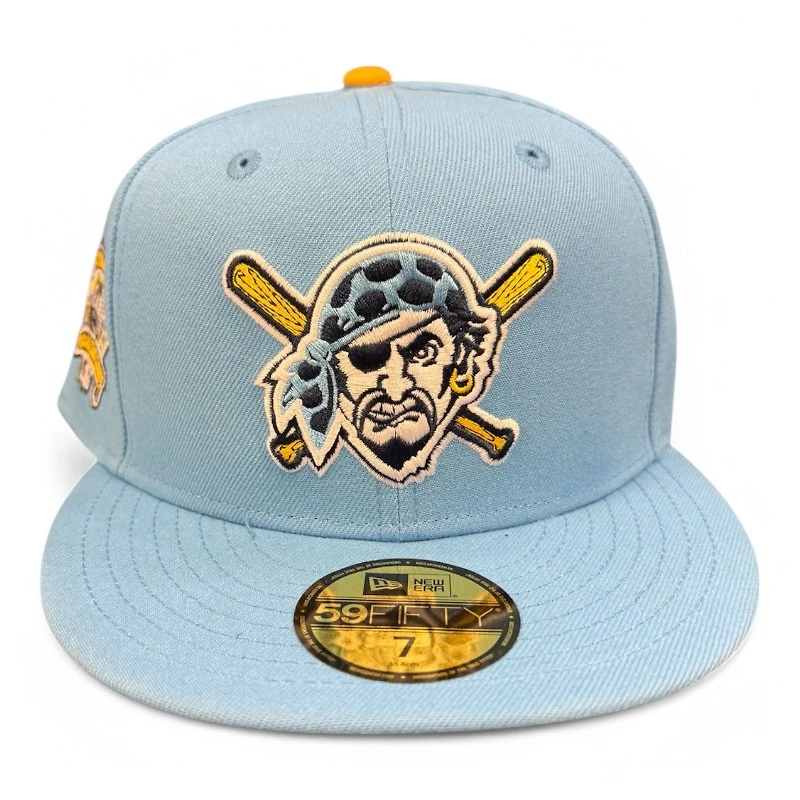 Pittsburgh Pirates Powder Blue and Yellow 1994 ASG Patch Gray UV New Era 59FIFTY Fitted Hat