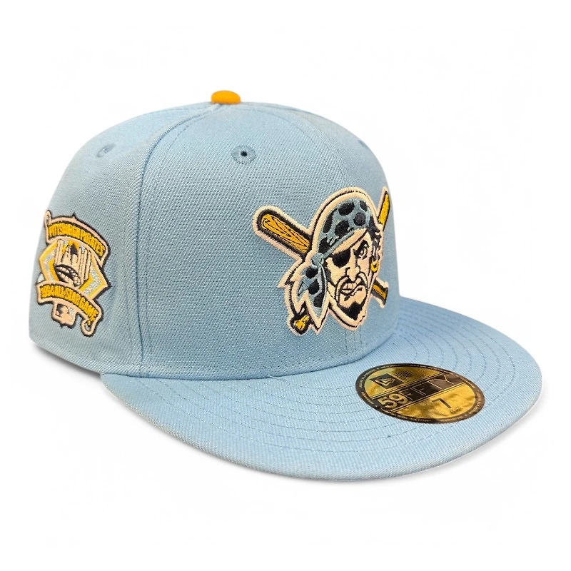 Pittsburgh Pirates Powder Blue and Yellow 1994 ASG Patch Gray UV New Era 59FIFTY Fitted Hat