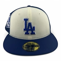 Los Angeles Dodgers Chrome and Royal Blue Mesh "84 Olympic Patch" UV New Era 59FIFTY Fitted Hat