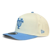 Tennessee Volunteers Chrome and Sky Blue 100 Years Patch New Era 9FIFTY A-Frame Snapback Hat