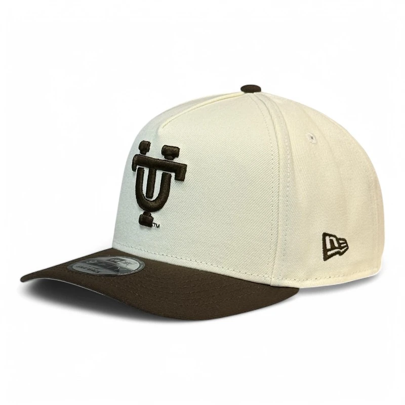 Tennessee Volunteers Chrome and Walnut 75 Years Patch New Era 9FIFTY A-Frame Snapback Hat
