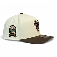 Tennessee Volunteers Chrome and Walnut 75 Years Patch New Era 9FIFTY A-Frame Snapback Hat