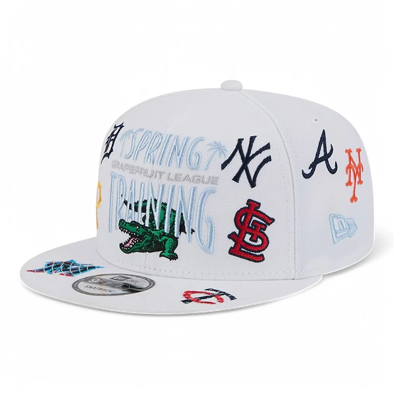  White 2025 Spring Training Grapefruit League New Era 9FIFTY Snapback Hat