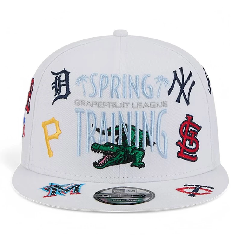  White 2025 Spring Training Grapefruit League New Era 9FIFTY Snapback Hat