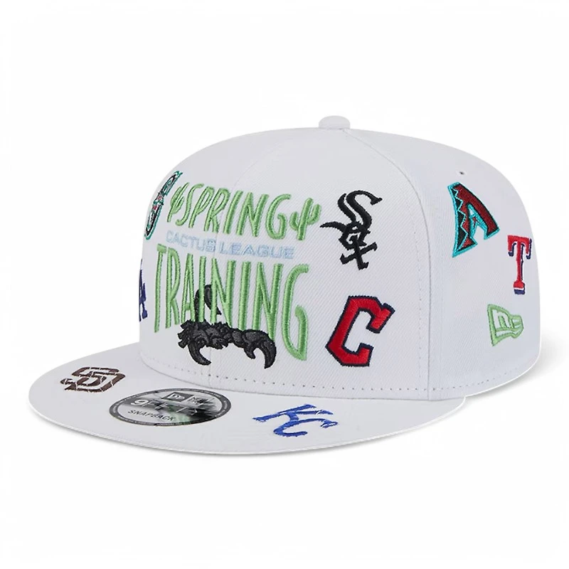 White 2025 Spring Training Cactus League New Era 9FIFTY Snapback Hat