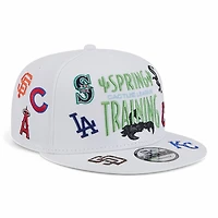  White 2025 Spring Training Cactus League New Era 9FIFTY Snapback Hat