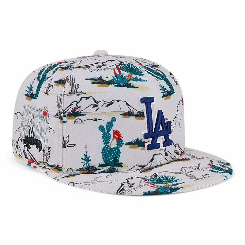 Los Angeles Dodgers White 2025 Spring Training New Era 9FIFTY Snapback Hat