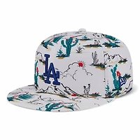 Los Angeles Dodgers White 2025 Spring Training New Era 9FIFTY Snapback Hat