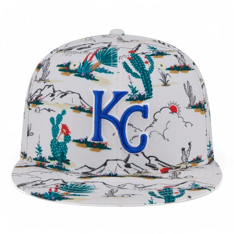 Kansas City Royals White 2025 Spring Training New Era 9FIFTY Snapback Hat