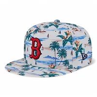 Boston Red Sox White 2025 Spring Training New Era 9FIFTY Snapback Hat